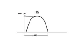 Easy Camp Fairfields Drive Away Awning (2022) -Deals AwnixTent Store 120375 Fairfields DrawingOther4