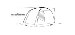 Easy Camp Fairfields Drive Away Awning (2022) -Deals AwnixTent Store 120375 Fairfields DrawingPerspective2