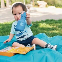 Klean Kanteen Kids Sippy Cup 335ml - Shark -Deals AwnixTent Store 2019 K12CSIPPY PP Boy steel sippy bottle lifestyle ec545c9d a3f3 476f aed5 a123660f2b2e