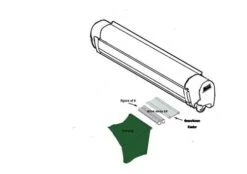 Vango Driveaway Kit For 6mm & 4mm Rails 3m Set -Deals AwnixTent Store 22a81529c81b17f506be2903731f15ca