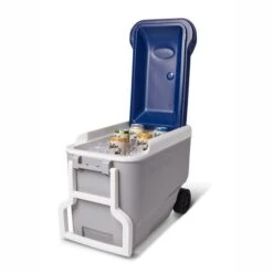 Igloo Maxcold 40 Roller Cool Box - Grey / Blue 25 Igloo Maxcold 40 Roller Cool Box - Grey / Blue -Deals AwnixTent Store 9 00034687 p1