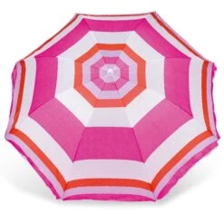 Yello Stripped Parasol 9 Yello Stripped Parasol -Deals AwnixTent Store BGG1305 yello pink striped parasol top