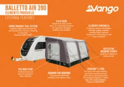 Vango Balletto Air 390 Elements ProShield Caravan Awning -Deals AwnixTent Store Balletto Air 390 EPS small