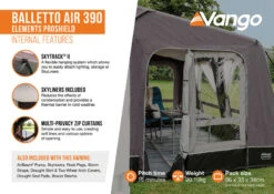 Vango Balletto Air 390 Elements ProShield Caravan Awning -Deals AwnixTent Store Balletto Air 390 EPS2 small