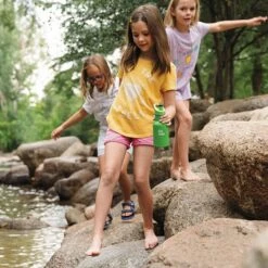 Klean Kanteen Insulated Kid Classic (355ml) - Brushed Stainless 10 Klean Kanteen Insulated Kid Classic (355ml) - Brushed Stainless -Deals AwnixTent Store K12KVCPPS LT kids creek insulated bottle lifestyle