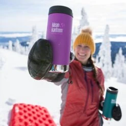 Klean Kanteen Insulated TK Wide With Café Cap 355ml - Brushed Steel 13 Klean Kanteen Insulated TK Wide With Café Cap 355ml - Brushed Steel -Deals AwnixTent Store K12TKWPCC BB LS snow closeup lifestyle ea727c90 b1ca 45dc 9b96 204fdd194360