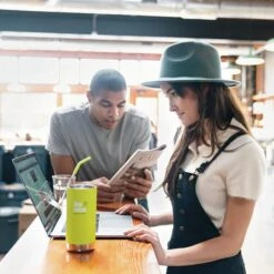 Klean Kanteen Insulated TK Wide With Café Cap 355ml - Brushed Steel 12 Klean Kanteen Insulated TK Wide With Café Cap 355ml - Brushed Steel -Deals AwnixTent Store K12TKWPCC JP LS coffee working lifestyle 71ae9ae2 8e9b 4bf1 b423 72e6333421d1