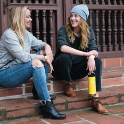 Klean Kanteen Insulated TK Wide With Café Cap 473ml - Brushed Steel -Deals AwnixTent Store K16TKWPCC BC LS friends steps lifestyle