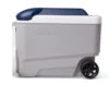 Igloo Maxcold 40 Roller Cool Box - Grey / Blue 1 Igloo Maxcold 40 Roller Cool Box - Grey / Blue -Deals AwnixTent Store Koelbox Igloo Maxcold 40 Roller Grey