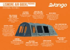 Vango Lismore Air 600XL Tent Package -Deals AwnixTent Store Lismore Air 600XL Package