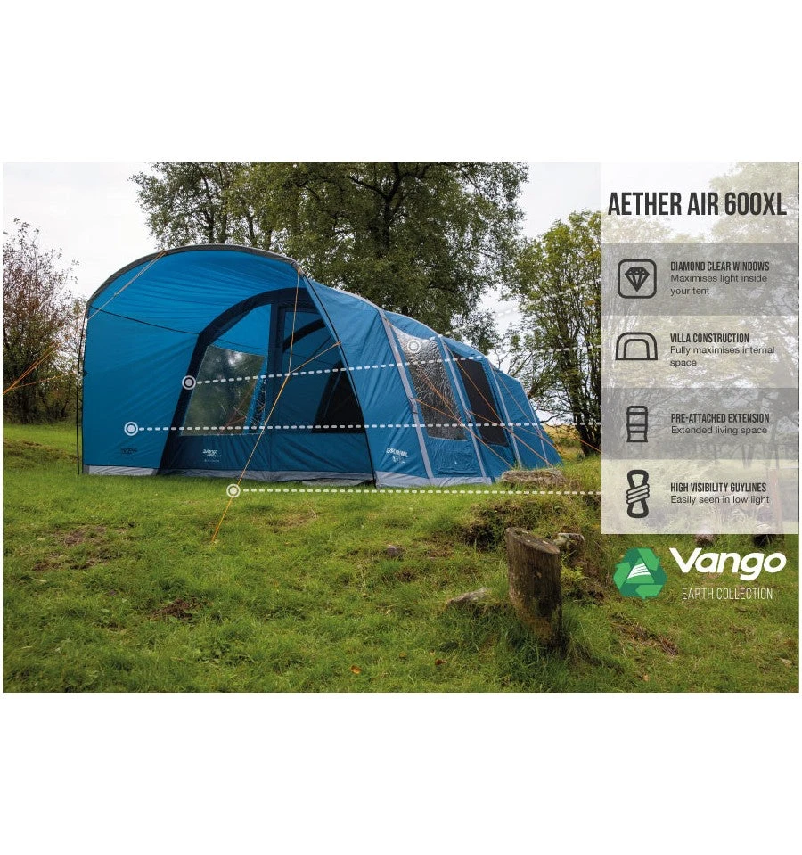 Vango Aether 600XL Air Tent 6 Vango Aether 600XL Air Tent - Image 4