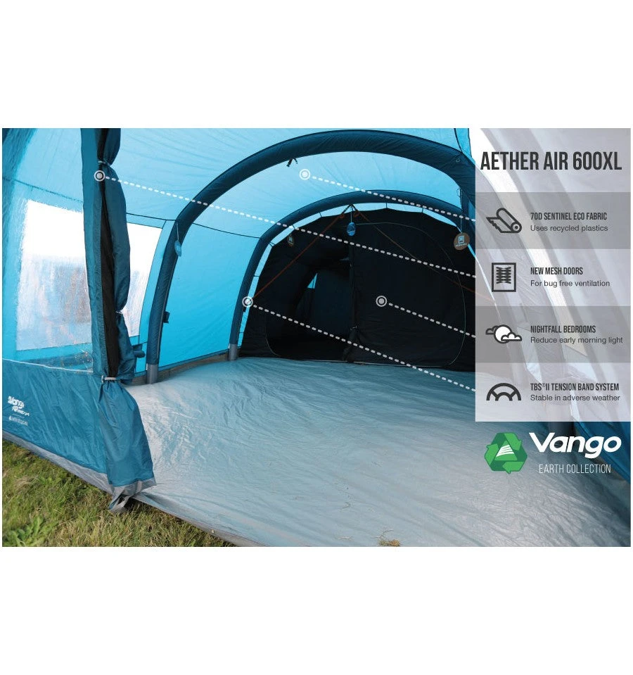 Vango Aether 600XL Air Tent 7 Vango Aether 600XL Air Tent - Image 5