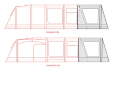 Outdoor Revolution Airedale 6S /6SE Front Porch Extension -Deals AwnixTent Store airedale 6s se front porch extension fp 3
