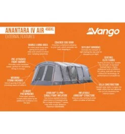 Vango Anantara IV Air 450XL Tent 13 Vango Anantara IV Air 450XL Tent -Deals AwnixTent Store anantara iv air 450xl 3