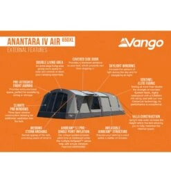 Vango Anantara IV Air 650XL Tent -Deals AwnixTent Store anantara iv air 650xl 3