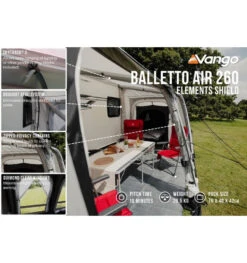 Vango Balletto 260 Air Awning Elements Shield -Deals AwnixTent Store balletto air 260 elements shield 2