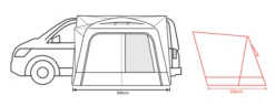 Outdoor Revolution Cayman Air Low Drive Away Awning -Deals AwnixTent Store cayman air 3