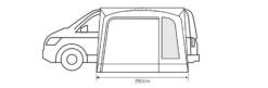 Outdoor Revolution Cayman Cona Air Drive Away Awning -Deals AwnixTent Store cayman cona air 3