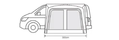 Outdoor Revolution Cayman Cuba Air Low Drive Away Awning -Deals AwnixTent Store cayman cuba 3