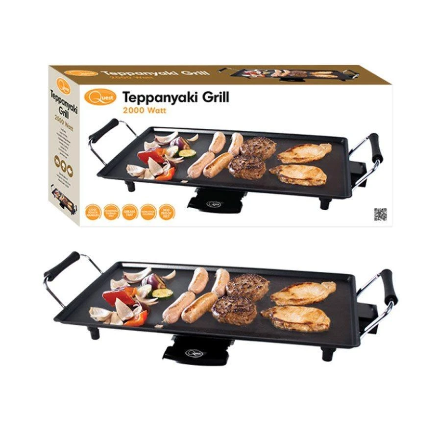 Quest Electric Teppanyaki Grill, 2000 Watt 3 Quest Electric Teppanyaki Grill, 2000 Watt