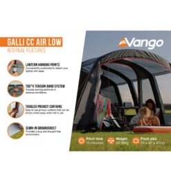 Vango Galli CC Air Low Drive Away Awning -Deals AwnixTent Store galli cc air low 3