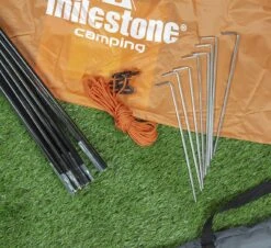 Milestone 2 Man Festival Dome Tent 7 Milestone 2 Man Festival Dome Tent -Deals AwnixTent Store milestone waterproof 2 man dome tent orange 18839br 2