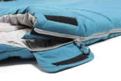 Outdoor Revolution Sun Star Double 400 Sleeping Bag - Blue Coral -Deals AwnixTent Store orsb2031 sunstardouble400bc l3