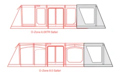 Outdoor Revolution O-zone Safari Front Porch Extension 13 Outdoor Revolution O-zone Safari Front Porch Extension -Deals AwnixTent Store safari extension floorplans 2