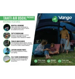 Vango Tahiiti 850XL Airbeam Tent 2023 -Deals AwnixTent Store tahiti air 850xl 3