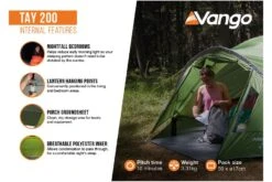 Vango Tay 200 Tent -Deals AwnixTent Store tay 200 8